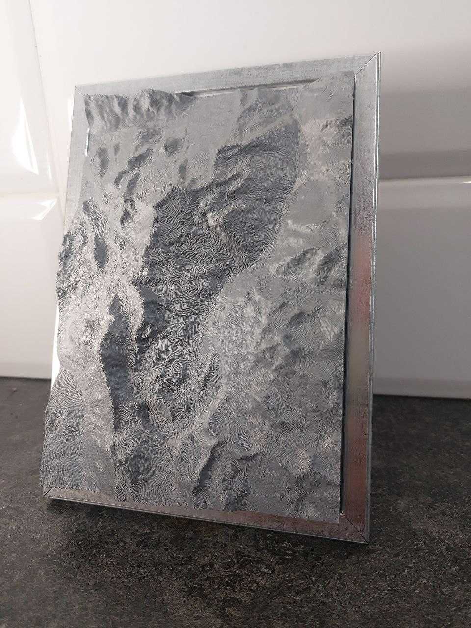 Продам картину La Grande Casse French Alps надруковану на 3d принтері