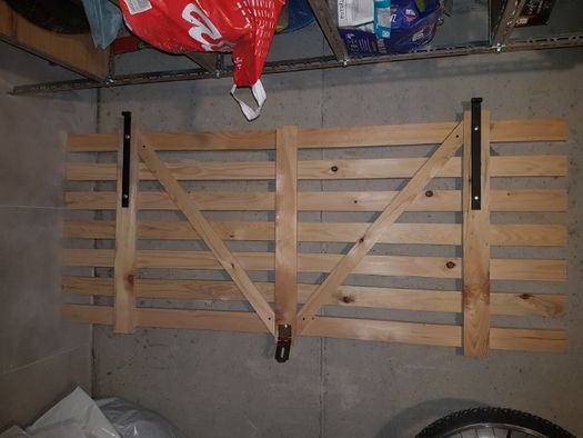 Nowe Drzwi piwniczne lewe drewniane ażurowe do otworu 200x90 Lublin