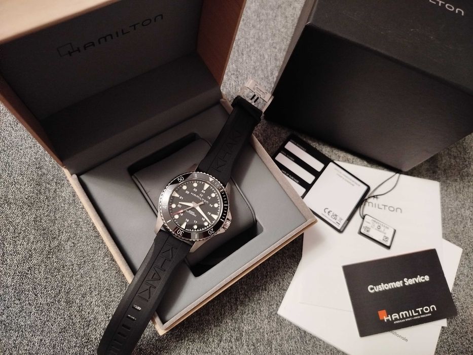 б.в. Navy Scuba Hamilton H82515330 Swiss made механіка годинник