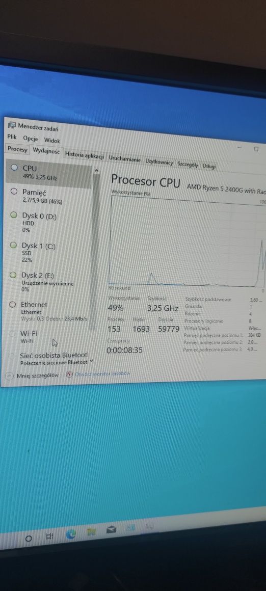 Płyta AMD 4 A320 jak nowa 100%