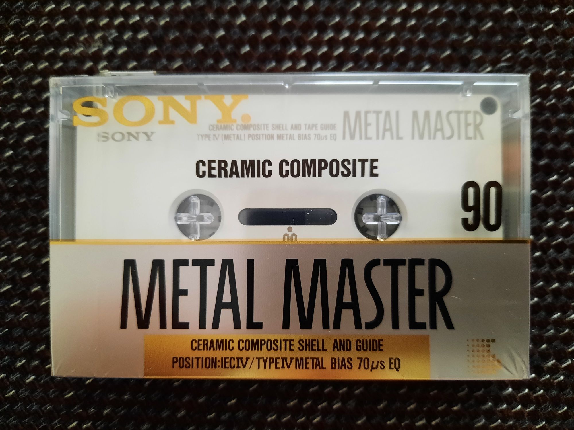 Cassete Sony Metal Master 90