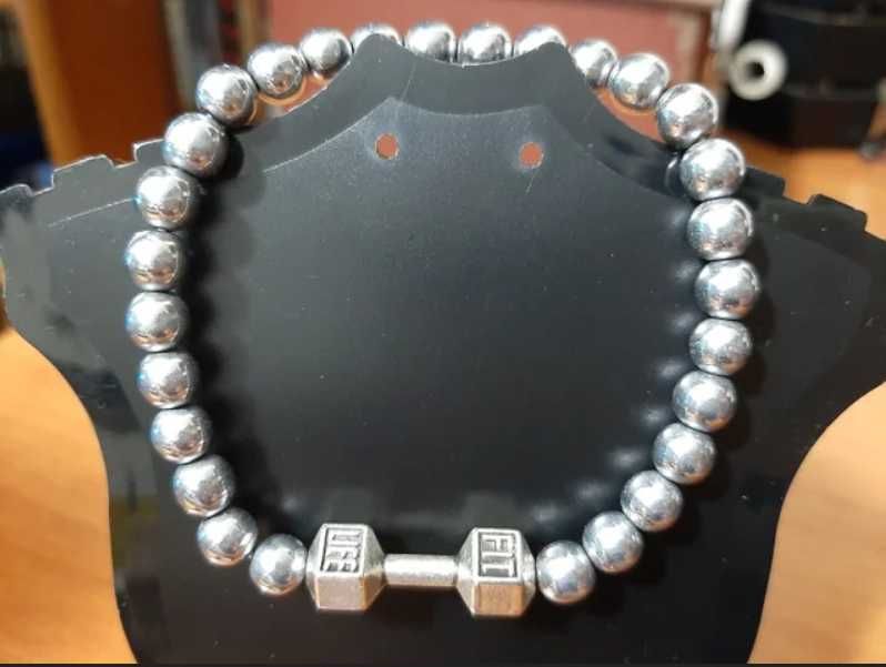 Pulseira de 6mm em Aço "Fit Life" - Unisex