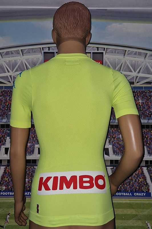 Società Sportiva Calcio Napoli Kappa GArA 2016-17 goalkeeper size S-M