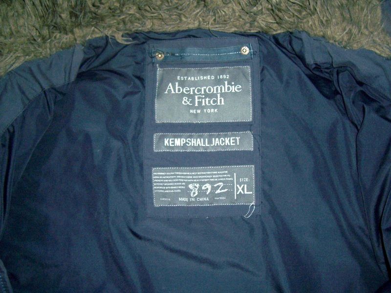 Kurtka Abercrombie&Fitch Kempshall Jacket XL