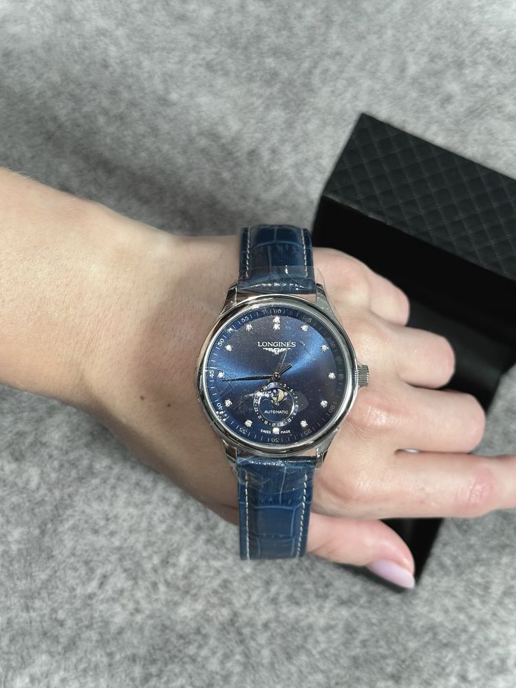 Longines Automatic Blue Moonphase – чоловічий швейцарський годинник