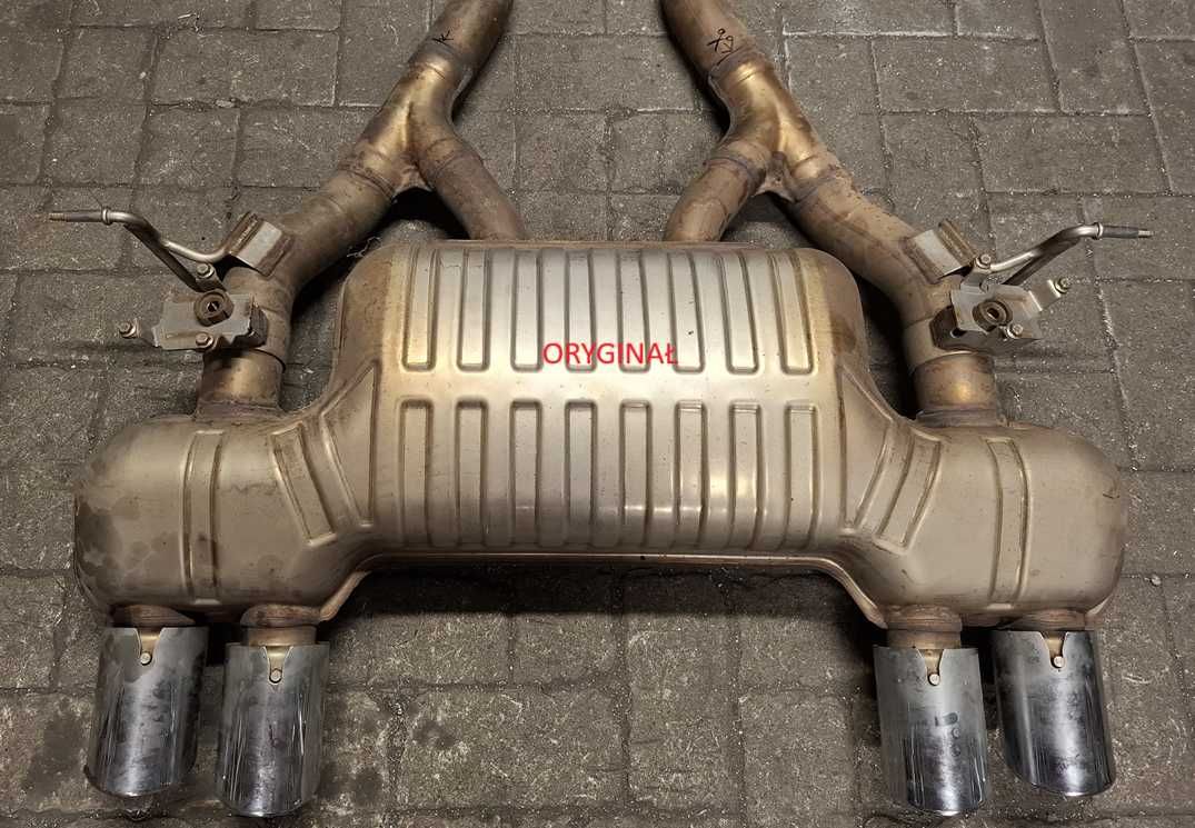 tłumik końcowy przelot BMW M2 M3 M4 F30 F32 F33 F80 F82 F83