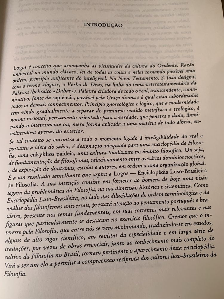 Logos - Enciclopédia Luso-Brasileira de Filosofia