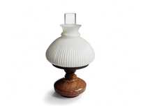 Ceramiczna oprawa lampa PRL Polam G-7 Mysłakowice lampka