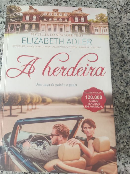 Livro de Elizabeth Adler A herdeira