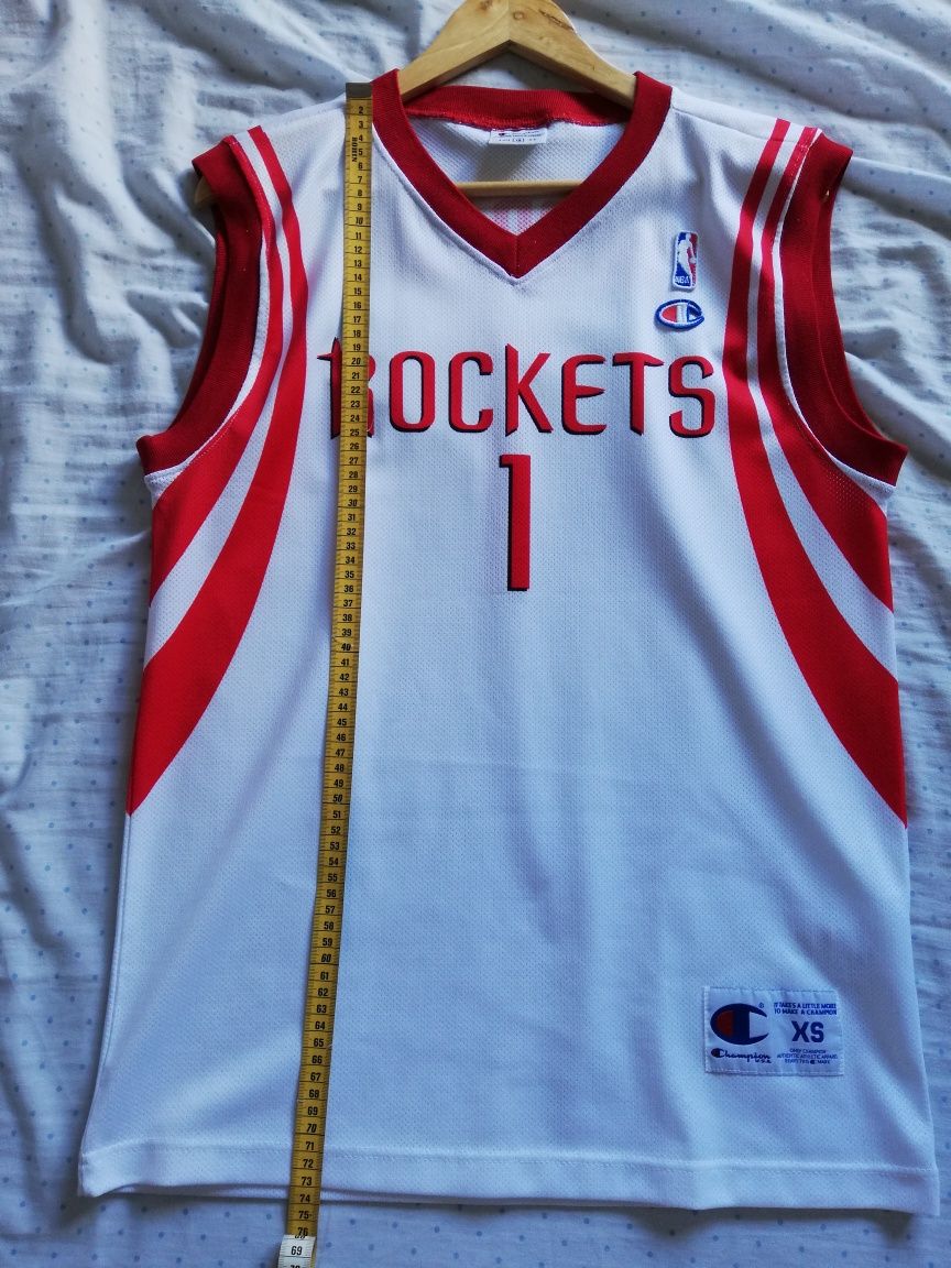 Jersey da NBA OFICIAL - Tracy McGrady, Rockets (portes grátis)