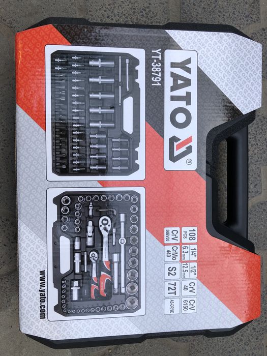 Yato 108 набор привезений з Польщі Yato YT- 38791