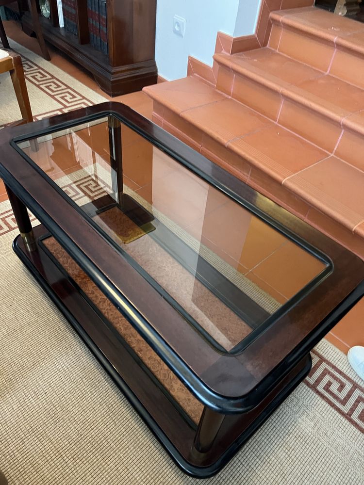 Mesa de sofá em madeira