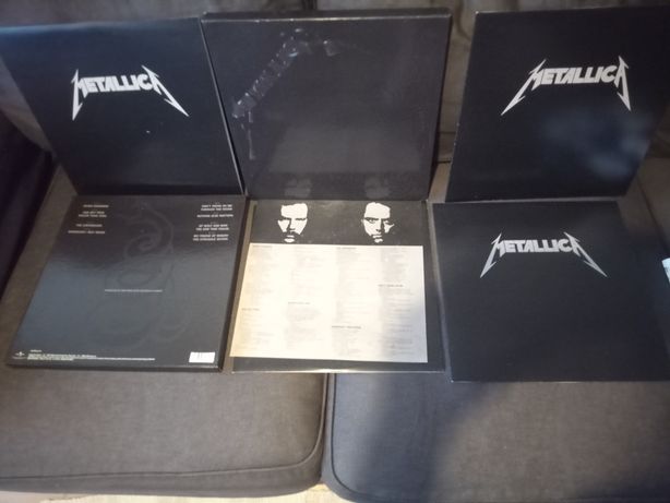 Discos de vinil Metallica - Metallica (the black album) box 45rpm