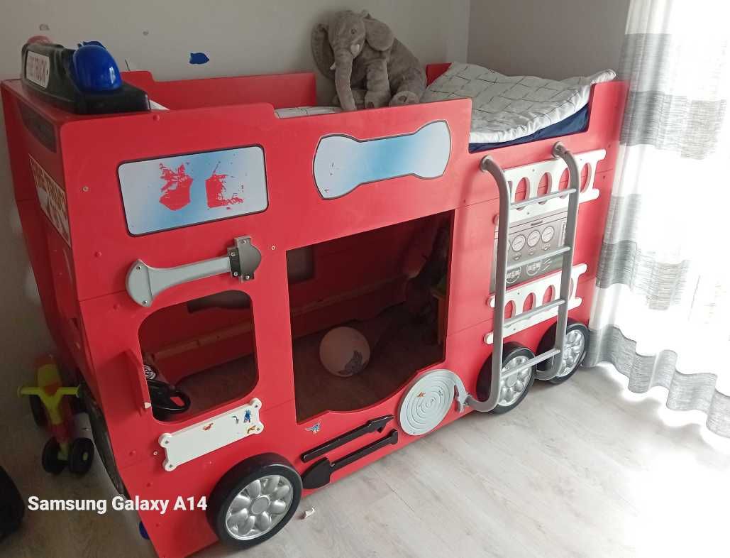 łóżko piętrowe straż dla dziecka - możliwy transport