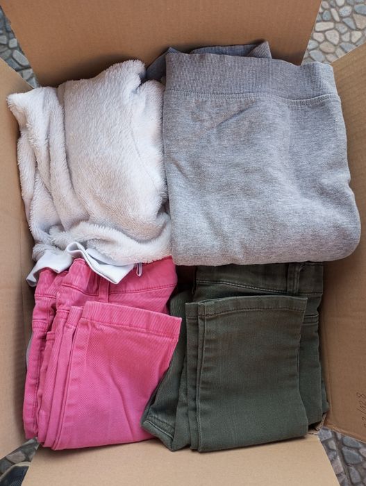 Duża paczka ciuszkow