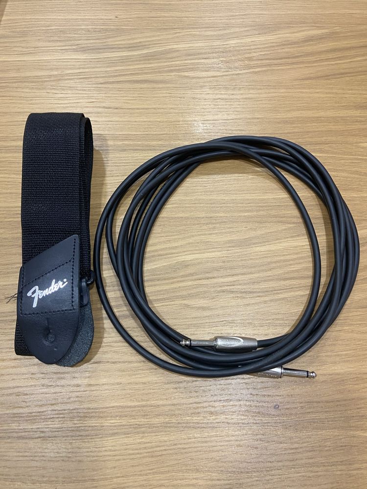 Cabo/Jack para guitarra e fita fender