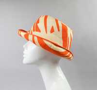 Chapeu zebrado vintage 1960s