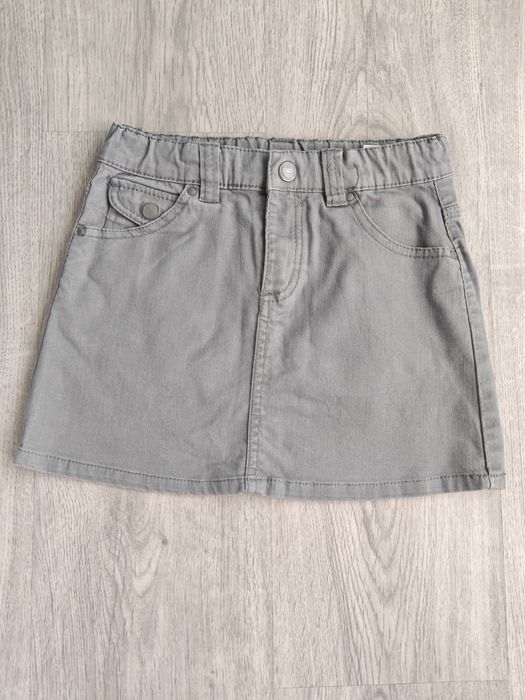 Szara jeansowa spódniczka h&m 122 cm