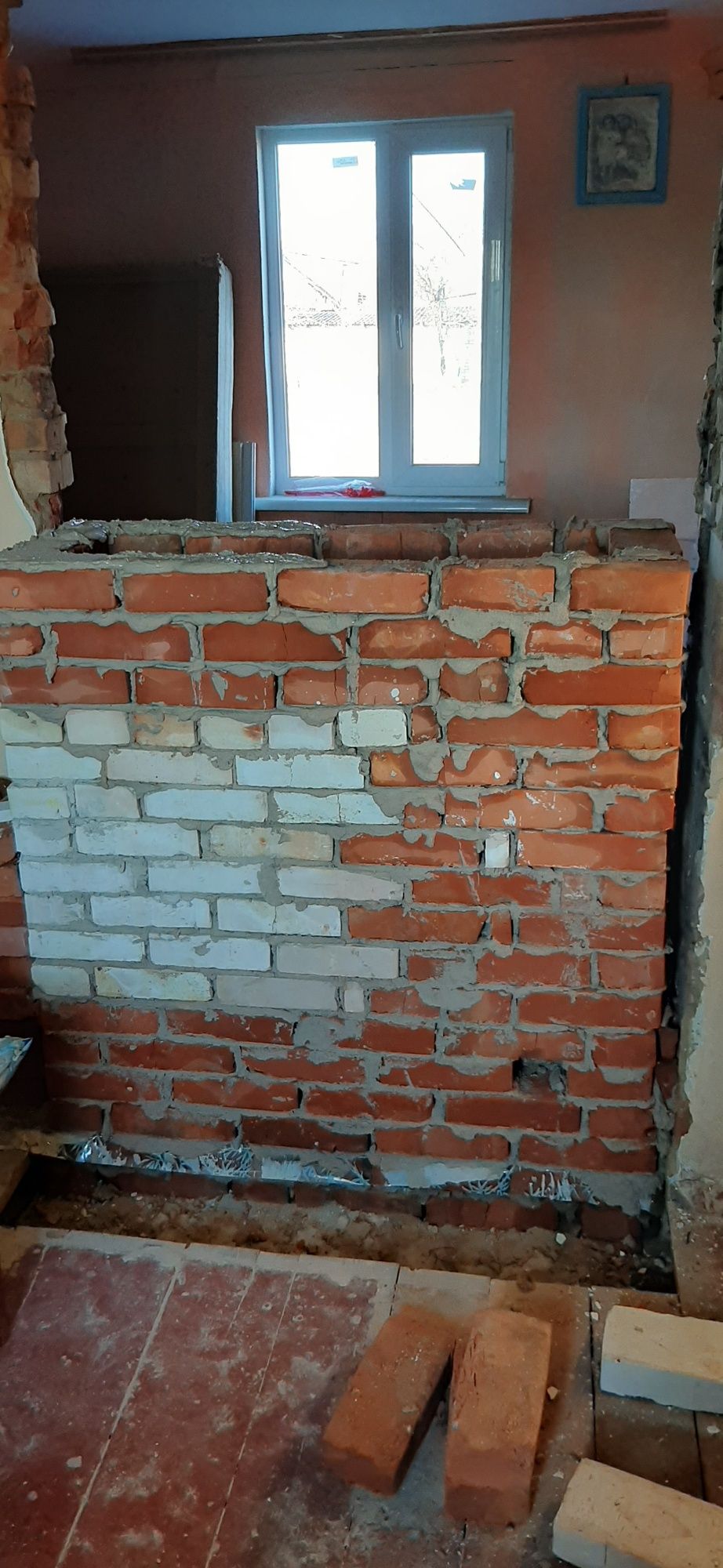 Мурую груби каміни