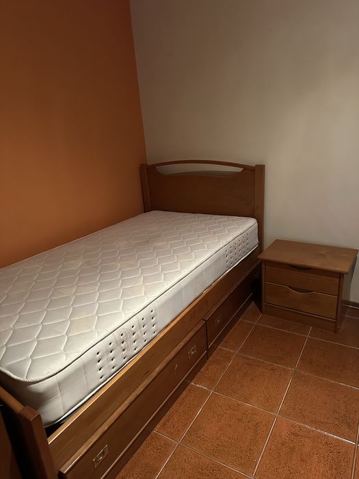 Conjunto cama e extras