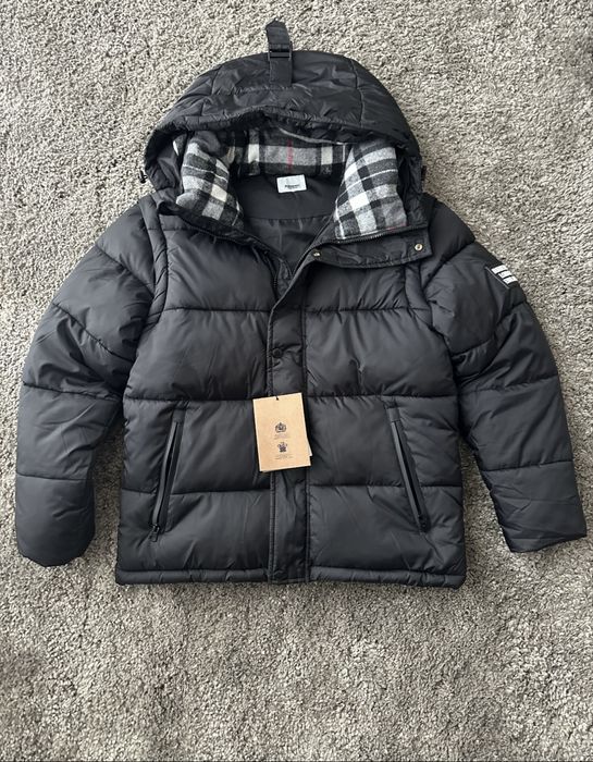 Пуховик Burberry/пуховик барбері/куртка барбері