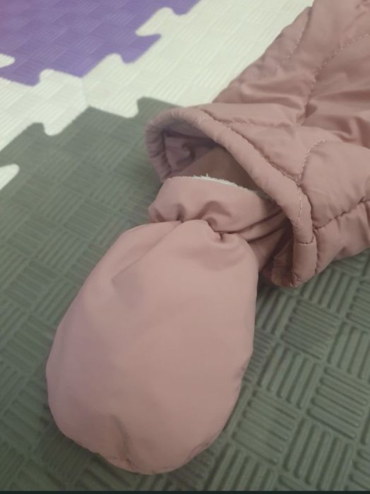 Зимовий комбінезон для дівчинки 80