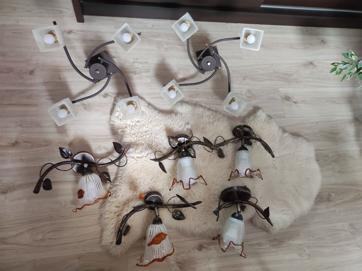 Lampy sufitowe i kinkiety