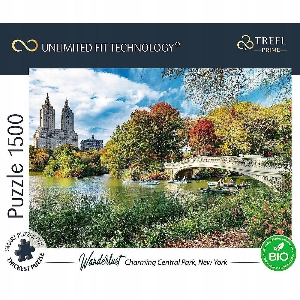 Puzzle 1500 Charming Central Park Trefl, Trefl