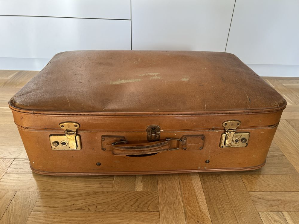 Stara walizka kufer vintage Prl