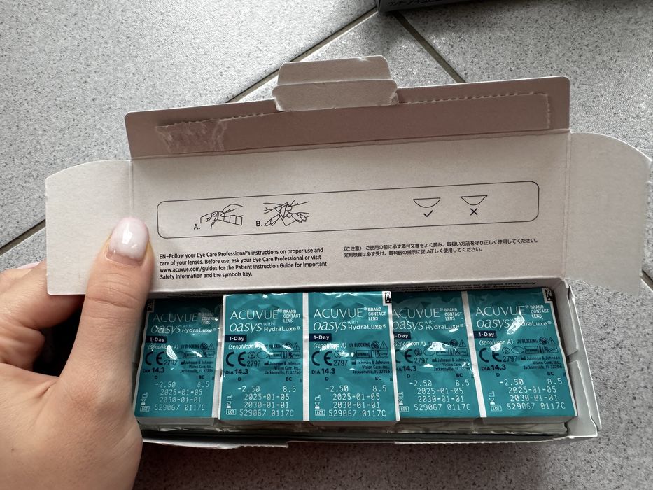 Soczewki acuvue oasys