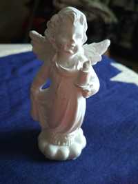 Figurka aniołek z gipsu