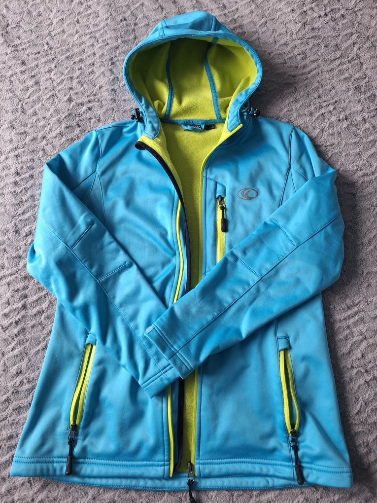 Softshell bluza kurtka damska Rozmiar M niebieska