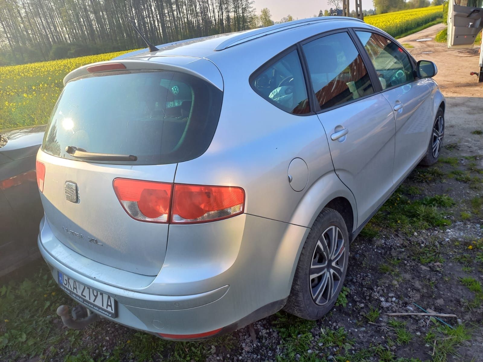 Części seat altea xl 1.6 1.9 2.0 mpi tdi fsi kolor ls7y