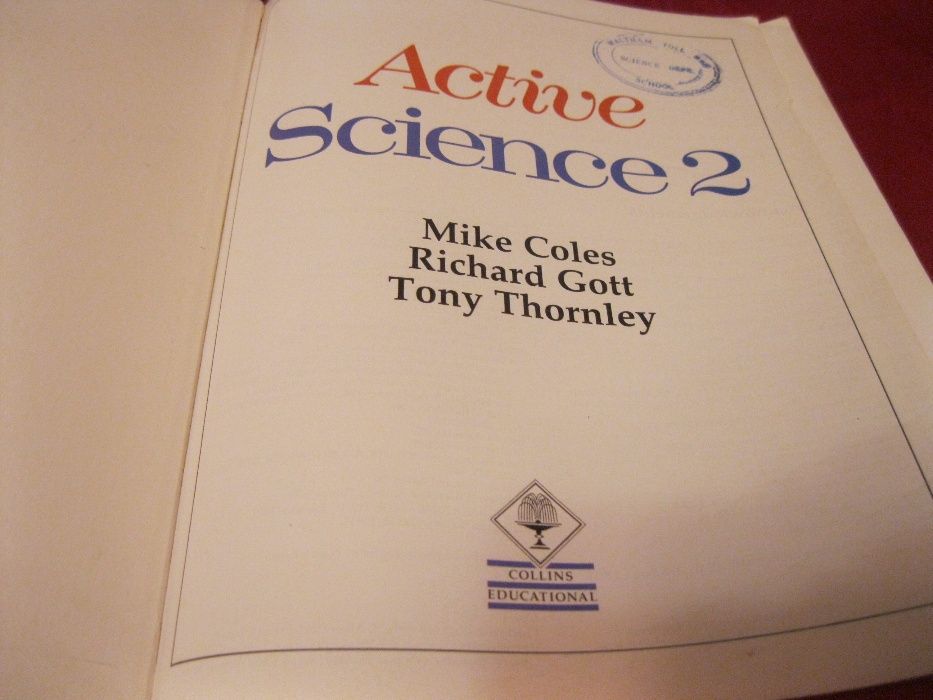 учебник книга в школу английский язык ACTIVE SCIENCES 2
