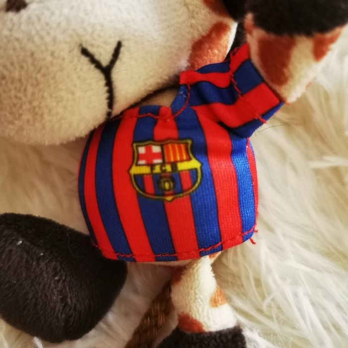 Maskotka FC BARCELONA zawieszka - UNIKAT kolekcjonerski