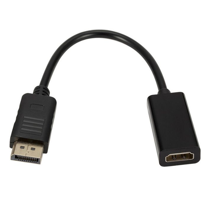 Adaptador DisplayPort Macho para HDMI fêmea