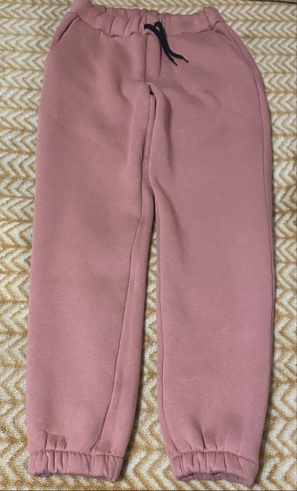 Теплий жіночий костюм на флісі «Пудра»