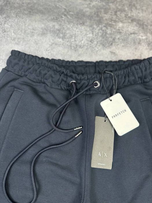 Штани Armani Exchange синій чоловічі штани армані сині чоловічі