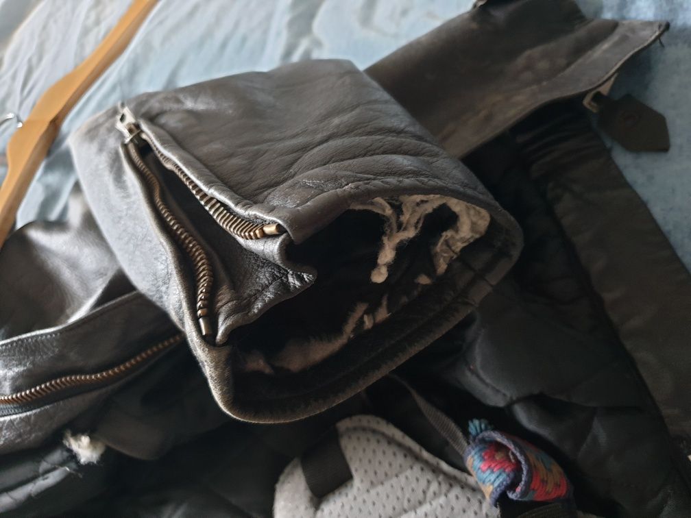 Casaco Mota Cabedal Vintage Dainese