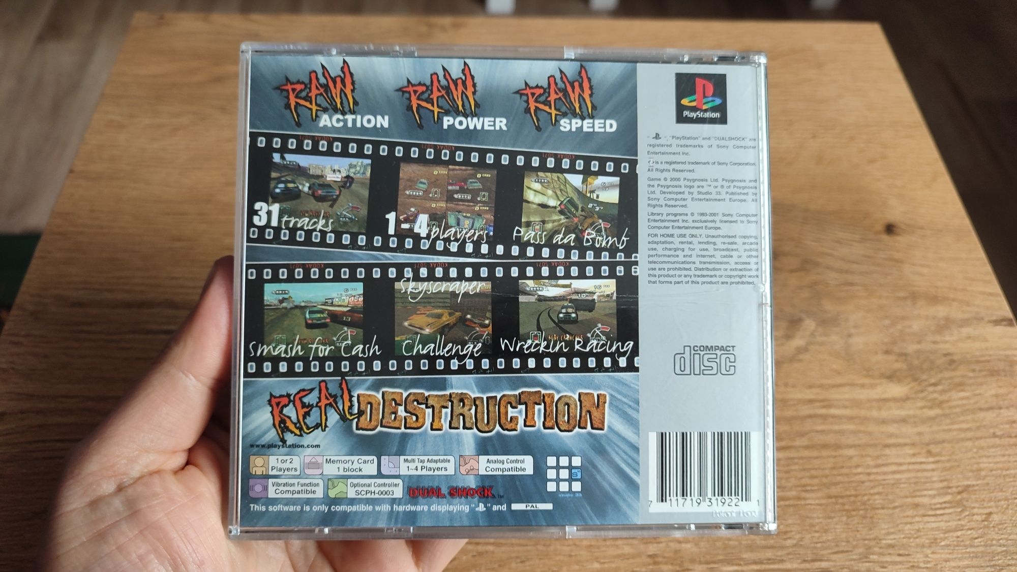 Destruction Derby Raw PSX 3xAng