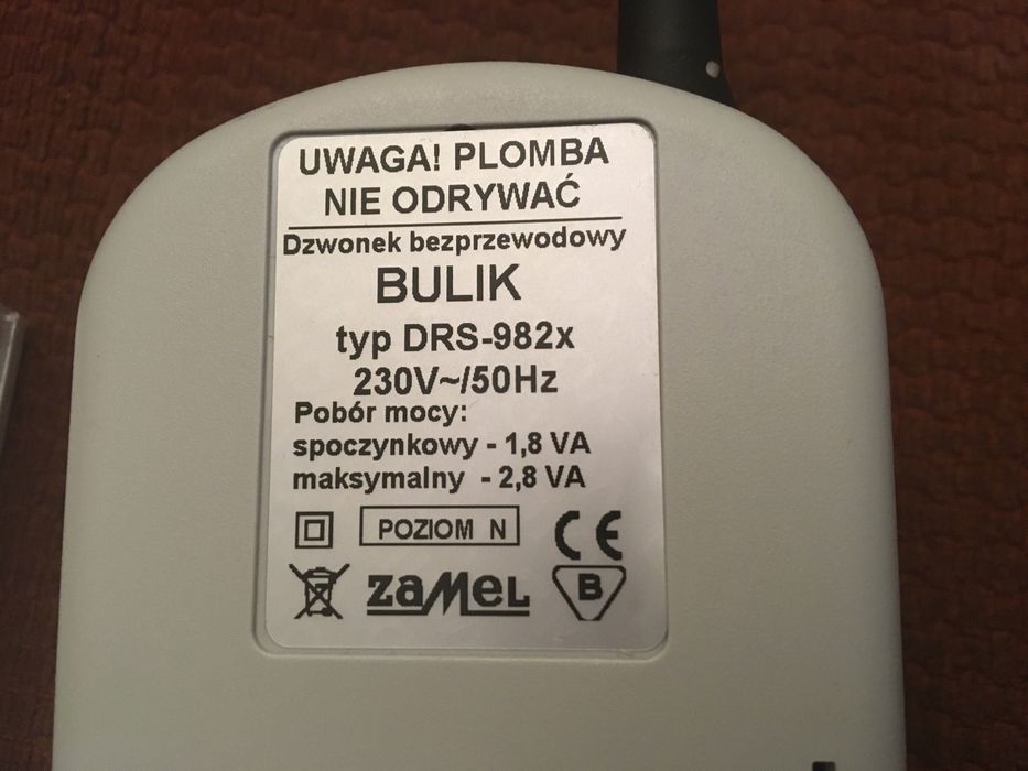 Dzwonek bezprzewodowy zasieg 100metrow