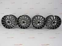 Jantes Look Mercedes Turbine 18 '' x 8 et45 5x112 Pretas e polido