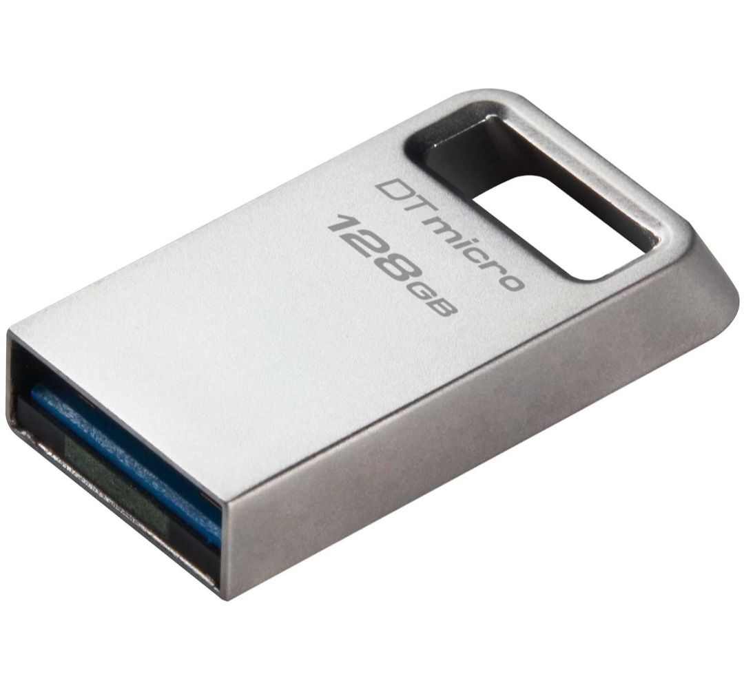 Флешка USB 3.2 Kingston на 128GB Metal