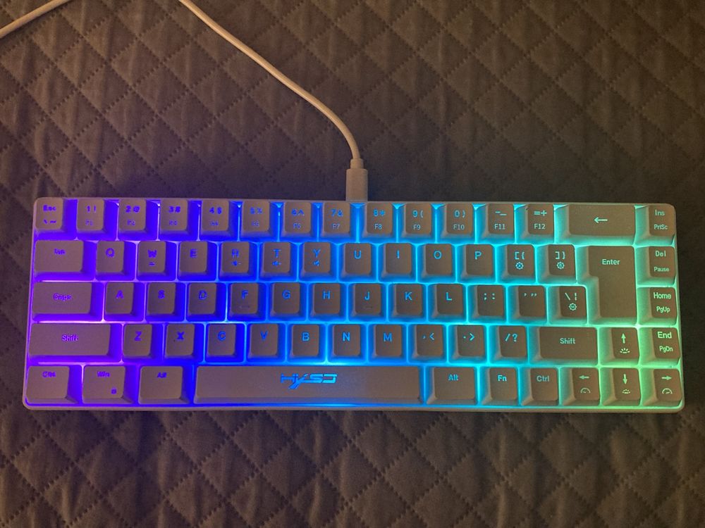 Teclaso Hysj rgb mecanico