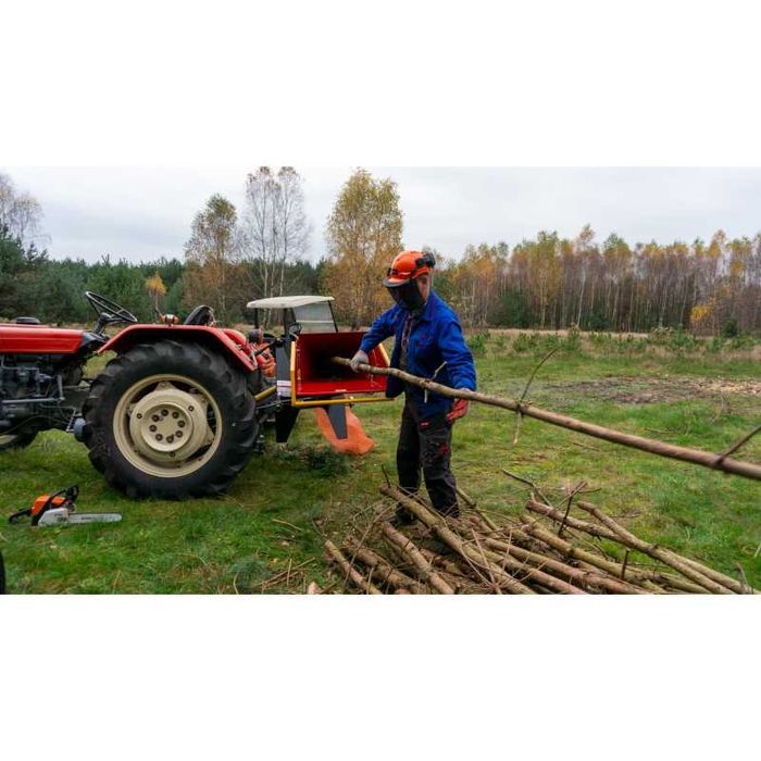 Rębak do drewna gałęzi R60 walcowy dostawa raty mocna konstrukcja