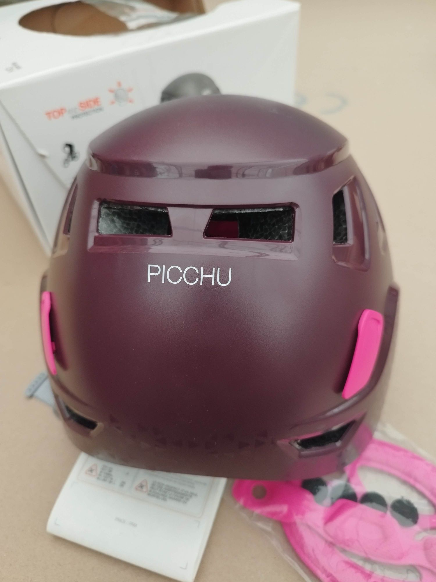 Petzl Picchu kask wspinaczkowy rowerowy dziecięcy viaferraty wspinanie