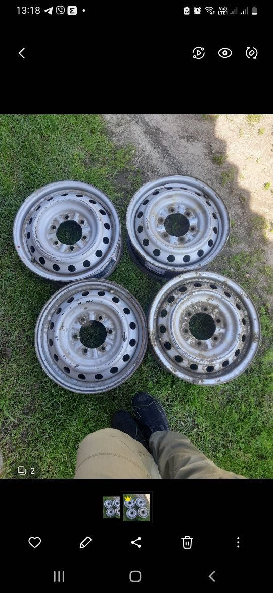 Диски 6.139.7 R15.16 Opel Nissan Isuzu Mitsubishi l 200 Hyundai Ford