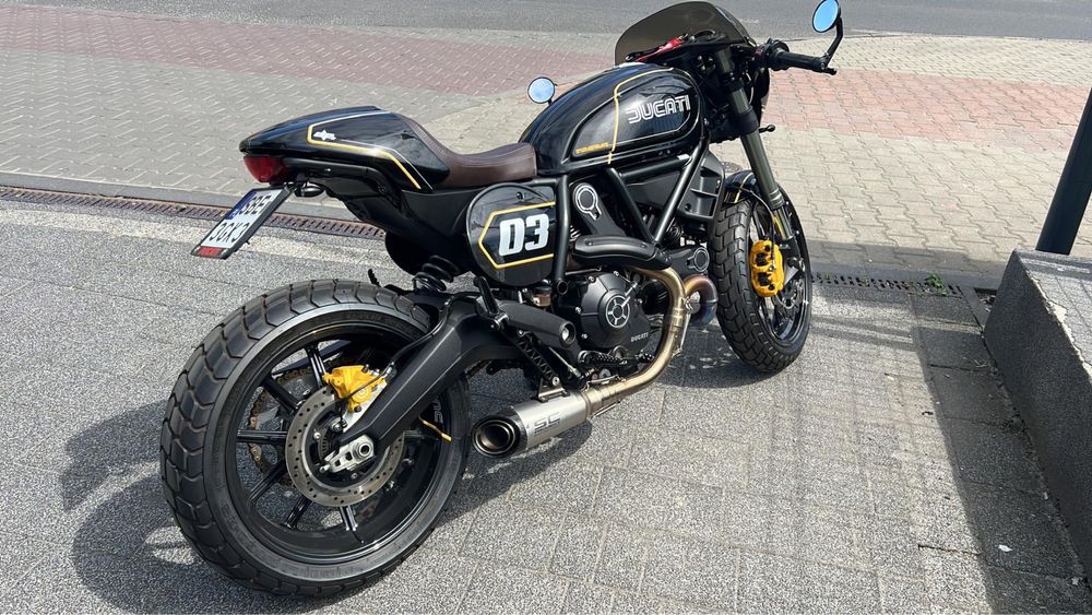 Ducati Scrambler 800 Cafe Racer Custom by Dixer Parts