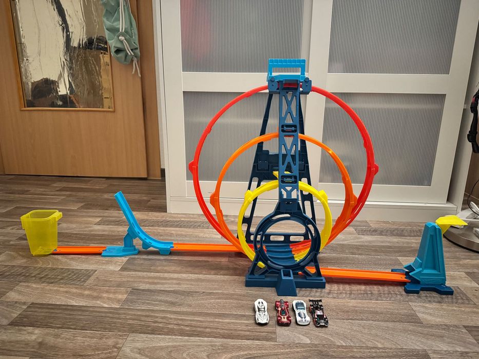 Трек Hot Wheels Track Builder Unlimited «Потрійна петля»