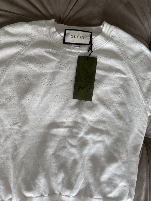 Sweterek Gucci krótki rękaw
